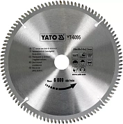 Диск пильный YATO по алюминию 250х30х3.0x2.2 мм, 100 зубцов (YT-6095)