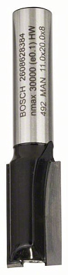 Пазовая фреза Bosch Standard for Wood 8x11x51 мм Фото 1