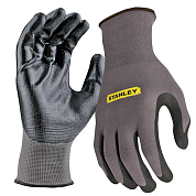 Перчатки Stanley универсальные, общего использования, нейлоновые с полиэфирными волокнами и нитриловым покрытием STANLEY SY580L