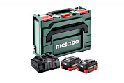 Базовый комплект Metabo LiHD 2x10.0 Аг + 1x ASC 145 + MetaBox 685142000