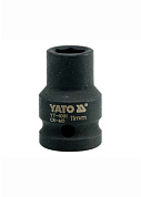 Головка торцевая ударная шестигранная YATO YT-1001 1/2" М11 x 39 мм