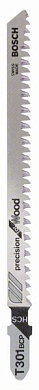 Пилочка для лобзика Bosch Precision for Wood T 301 BCP, 5 шт Фото 1