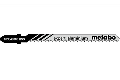 Лобзиковое полотно для фигурных резов Metabo Expert Aluminium T 227 D, 5 шт 623648000 Фото 1