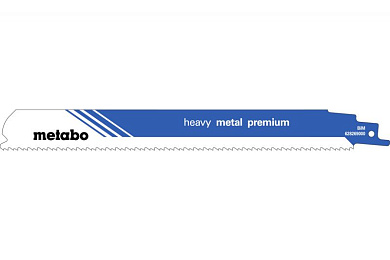 Сабельное полотно Metabo Heavy Metal Premium 225 мм, 2 шт 628269000 Фото 1