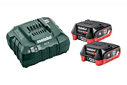 Базовый комплект Metabo 12 В LiHD 2x4.0 Ач 685301000