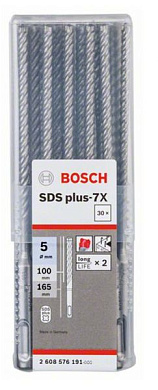 Бур Bosch SDS-PLUS-7X (2608576191) 30 шт. Фото 1