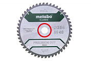 Пильний диск Metabo Precision cut Classic HW/CT 254х2.4/1.8x30, Z48 WZ 5° нег. 628061000