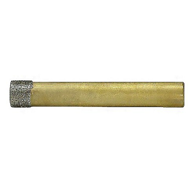 Коронка алмазная S&R 8х50 мм латунь (400008050) Фото 1