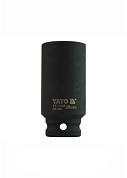 Головка торцева ударна шестигранна YATO YT-1048 1/2" М28 x 78 мм