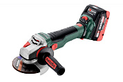 Акумуляторна болгарка Metabo WVB 18 LTX BL 15-125 Quick LiHD 2x5.5 Аг, 601731660