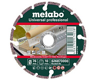 Алмазный универсальный диск Metabo Professional UP 76x2.2x10 мм 626873000