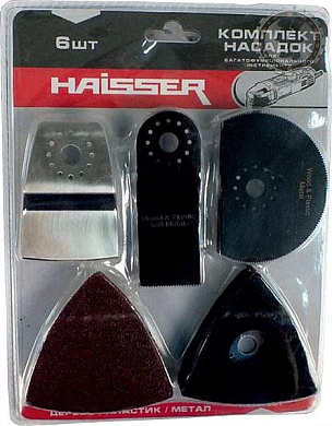 Комплект насадок Haisser HS 107001 6 шт 48051 Фото 1