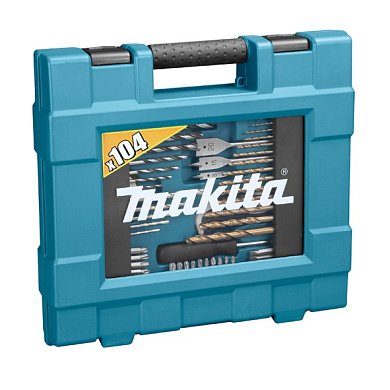 Комбинированный набор сверл и бит Makita 104 шт (D-31778) Фото 1