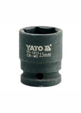 Головка торцева ударна шестигранна YATO YT-1013 1/2" М23 x 39 мм Фото 1