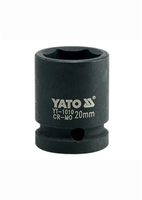 Головка торцевая ударная шестигранная YATO YT-1010 1/2" М20 x 39 мм Фото 1