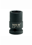 Головка торцевая ударная шестигранная YATO YT-1005 1/2" М15 x 39 мм