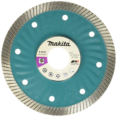 Алмазний диск по плитці 125 мм Makita (B-46333) Фото 1
