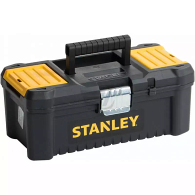 Ящик ESSENTIAL пластиковий з металевими застібками, розмір 316x156x128 мм (12.5 ) STANLEY STST1-75515 Фото 1