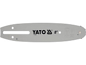 Шина направляющая цепной пилы YATO YT-84915 L= 8"/ 20 см (33 звена) для цепей YT-849470