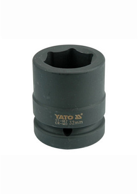 Головка торцева ударна шестигранна YATO YT-1187 1" М32 x 61 мм Фото 1