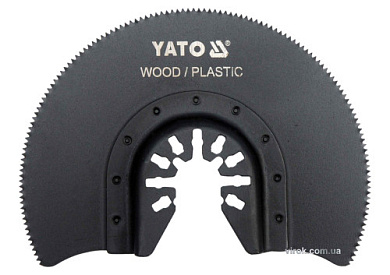 Полотно-насадка різальне YATO YT-34681 HCS сегментне для реноватора, Ø= 88 мм Фото 1
