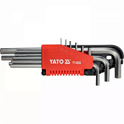 Ключі 6-гранні Г-подібні YATO YT-0500