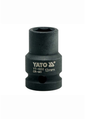 Головка торцевая ударная шестигранная YATO YT-1002 1/2" М12 x 39 мм Фото 1