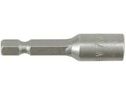 Насадка торцевая магнитная 6-гранная YATO YT-1512 HEX M7 x 48 мм HEX Ø= 1/4"