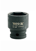 Головка торцева ударна шестигранна YATO YT-1017 1/2" М27 x 43 мм