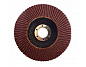 Диск шлифовальный лепестковый Werk WE107101 125хх22,2 мм, зерно А80, Т29 Фото 2