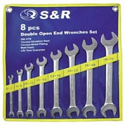 Набор ключей гаечных рожковых S&R 6 шт (6х7-16х17 мм) (370055206)