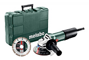 Болгарка Metabo W 850-125 Set, 603608510