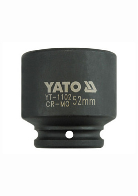Головка торцевая ударная шестигранная YATO YT-1102 3/4" М52 x 72 мм Фото 1