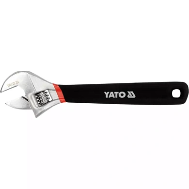 Ключ разводной Yato 150 мм резиновая рукоятка (YT-21650) Фото 1