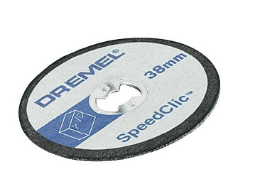 Отрезной диск по пластику Dremel (SC476), 5 шт Фото 1