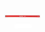 Олівець столярний YATO YT-6926 L= 245 мм х 12 мм. червоний 144 шт.