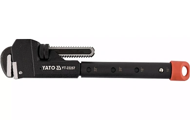 Ключ трубный Yato телескопический 400-550 мм 80 мм (YT-22257) Фото 1
