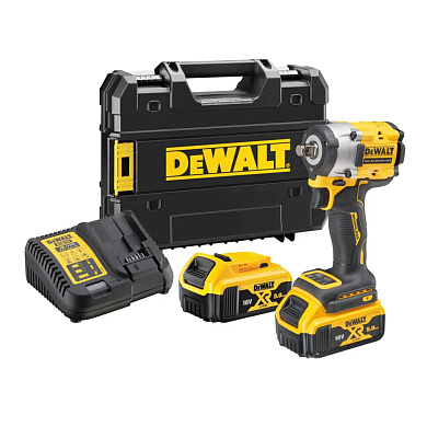 Гайковерт ударний акумуляторний безщітковий DeWALT DCF921P2T Фото 1