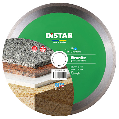Диск алмазный Distar Granite 1A1R 400 x 2,2 x 10 x 32 Фото 1