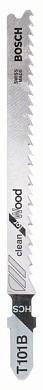 Пилочка для лобзика Bosch Clean for Wood T 101 B, 5 шт Фото 1