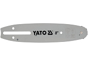 Шина направляющая цепной пилы YATO YT-84923 L= 8"/ 20 см (33 звена) для цепей YT-849479