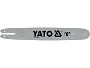 Шина направляющая цепной пилы YATO YT-849301 L= 16"/ 40 см (55 звеньев) для цепей YT-849529