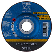 Коло зачисне Pferd 115x7,2x22 чавун, сталь