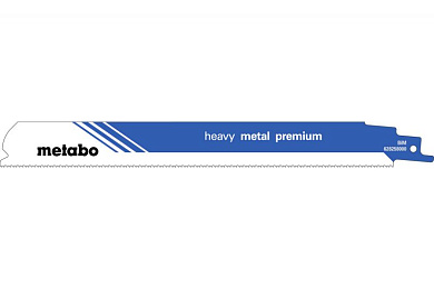 Сабельное полотно Metabo Heavy Metal Premium 225 мм, 2 шт 628258000 Фото 1