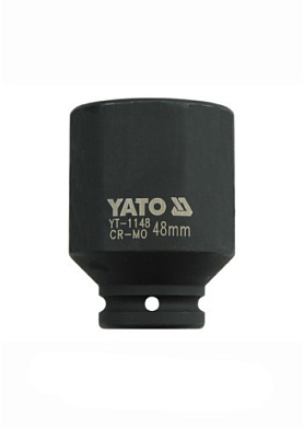 Головка торцевая ударная шестигранная YATO YT-1148 3/4" М48 x 90 мм Фото 1