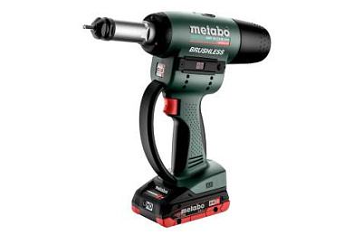 Аккумуляторный заклепочный пистолет для резьбовых заклепок Metabo NMP 18 LTX BL M10, 601788800 Фото 1