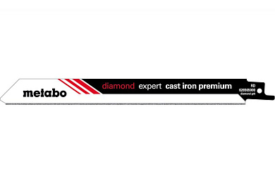 Сабельное полотно Metabo Diamont Expert Iron Premium 200 мм, 2 шт 626565000 Фото 1