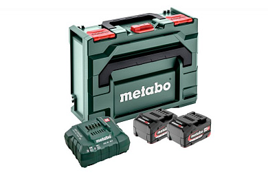 Базовий комплект Metabo Li-Power 2x2.0 Аг + MetaBox 685064000 Фото 1