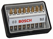 Набор бит Bosch Robust Line Max Grip Sx1, 8 шт