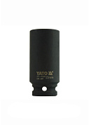 Головка торцевая ударная шестигранная YATO YT-1045 1/2" М25 x 78 мм